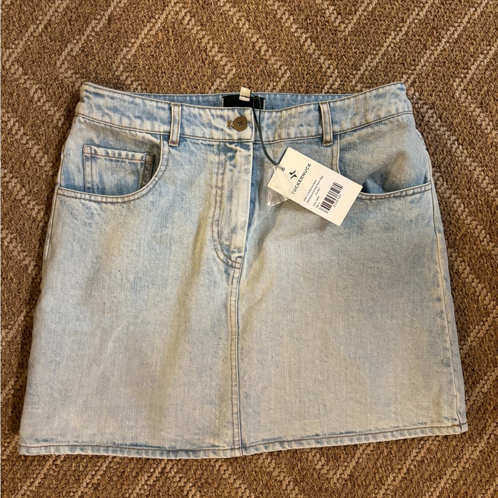 Tuckernuck Denim Marrow Mini Skirt - NWT